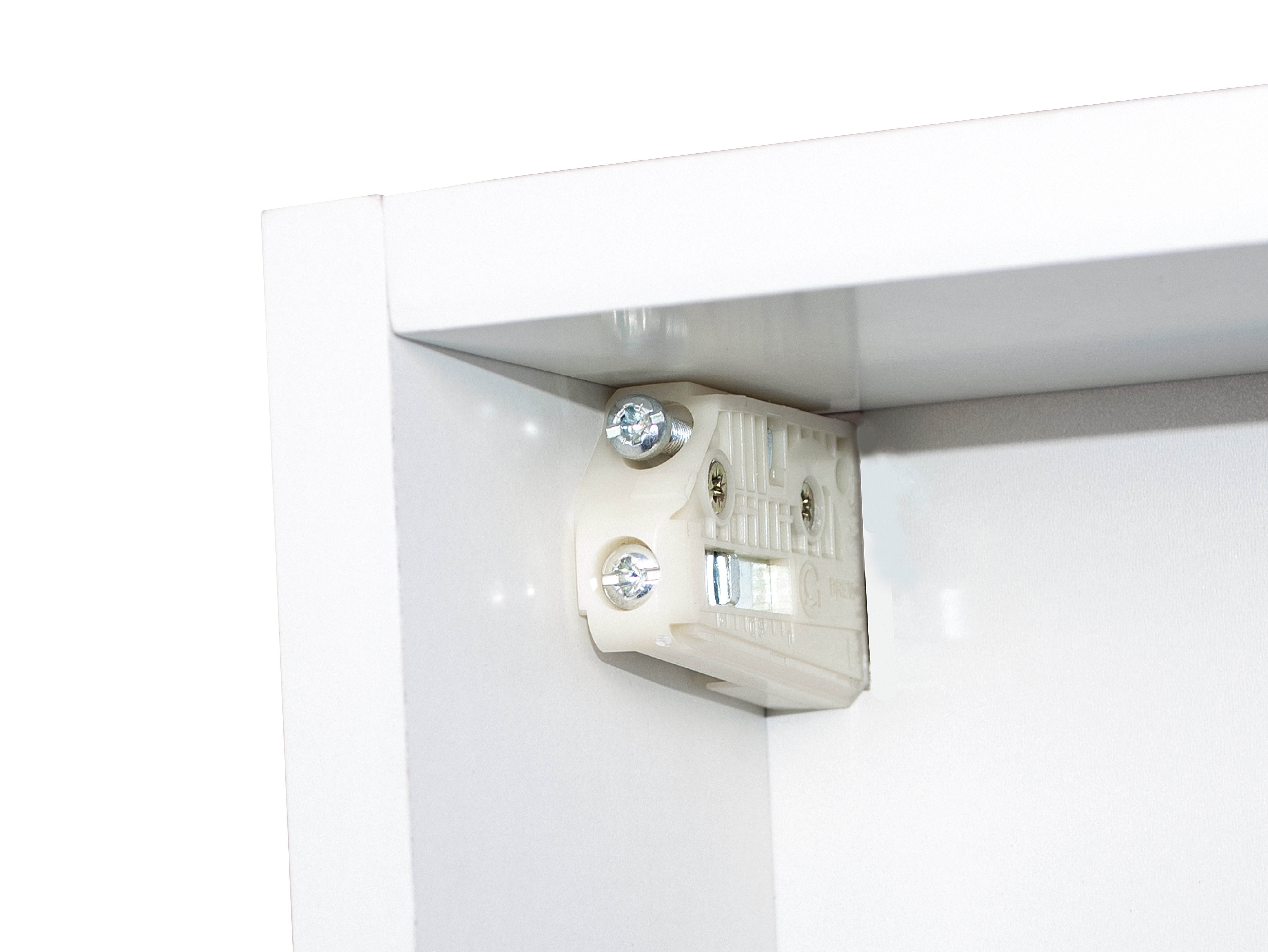Зеркало-шкаф "Каре 70*80" с подсветкой, сенсор на зеркале от магазина Водолей в г. Сергиев Посад
